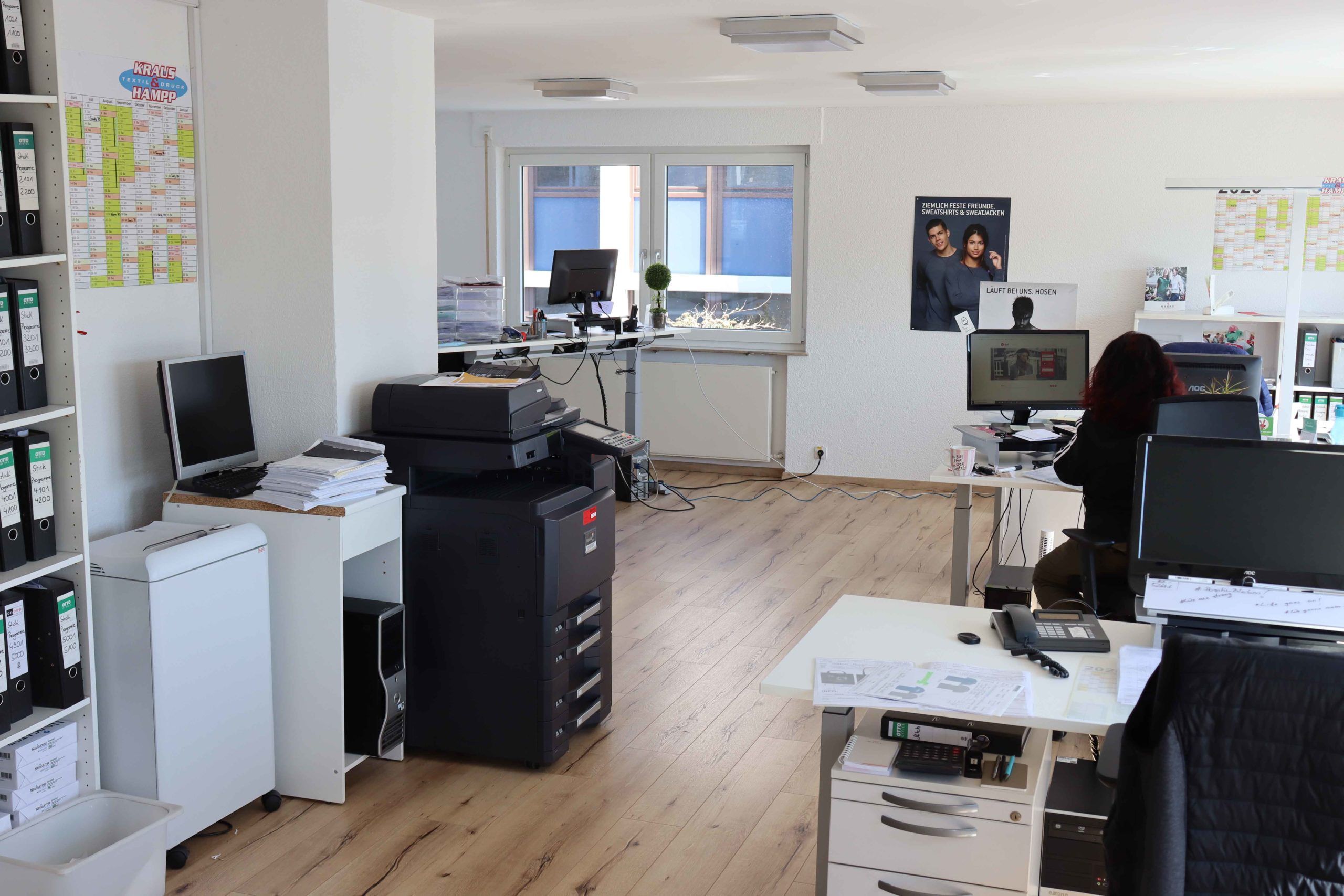 Reinigung Büroräume Textilindustrie